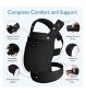 Momcozy Baby Carrier Air Mesh Black 3M+, imported from the UK