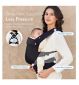 Momcozy Baby Carrier Air Mesh Black 3M+, imported from the UK