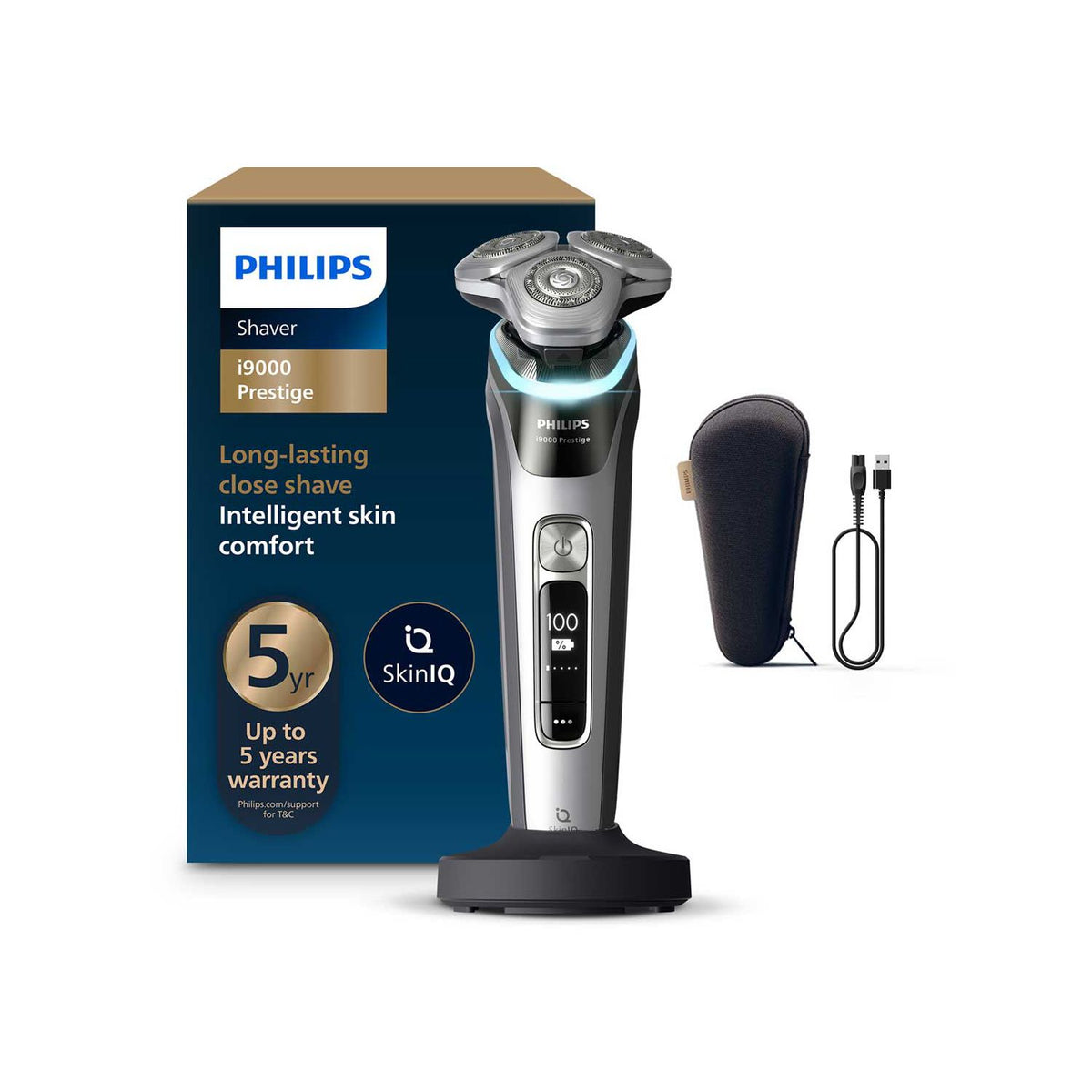 Philips i9000 Prestige electric shaver wet dry XP9204/10, imported from the UK