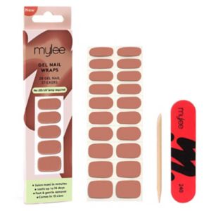 Mylee Gel Nail Wraps Naturally Darling 20 pieces, imported from the UK
