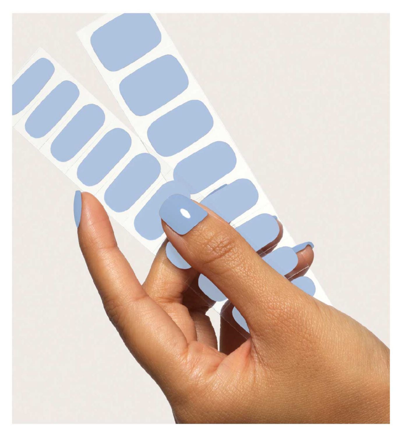 Mylee Blue Moon Gel Nail Wraps 20pcs, imported from the UK
