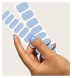 Mylee Blue Moon Gel Nail Wraps 20pcs, imported from the UK