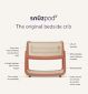 SnuzPod 5 Bedside Crib Terracotta (British brand)