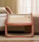 SnuzPod 5 Bedside Crib Terracotta (British brand)