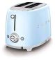 Smeg Classic 2 Slice Toaster Pastel Blue (British brand)