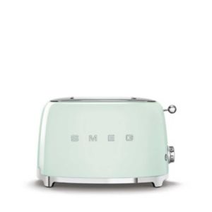 Smeg 2 Slice Toaster Pastel Green Compact (British brand)
