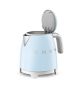 Smeg 50's Style Mini Kettle Pastel Blue 0.8L (British brand)