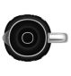 Smeg black stainless steel mini kettle 0.8 litres (British brand)