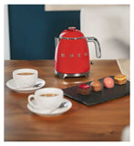 Smeg 50's Style Mini Kettle Red 0.8L (British brand)