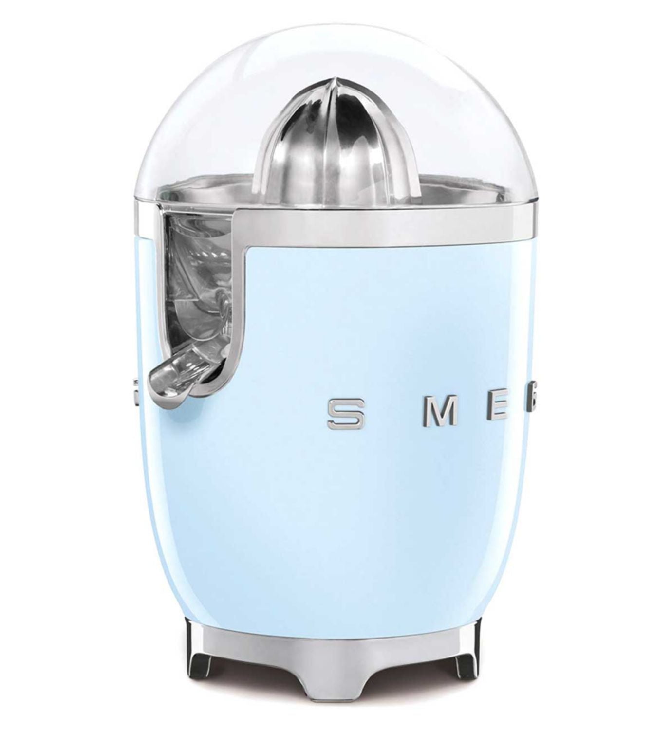 Smeg citrus juicer Pastel Blue variant (British brand)