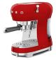 Smeg Espresso Coffee Machine in red (British brand)