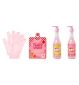 Skinnydip London Supermarket Shower Gel Set with Facemask and Loofah (British brand)