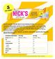 Nick's Caramel Chocolate Protein Bar 50g, imported from the UK