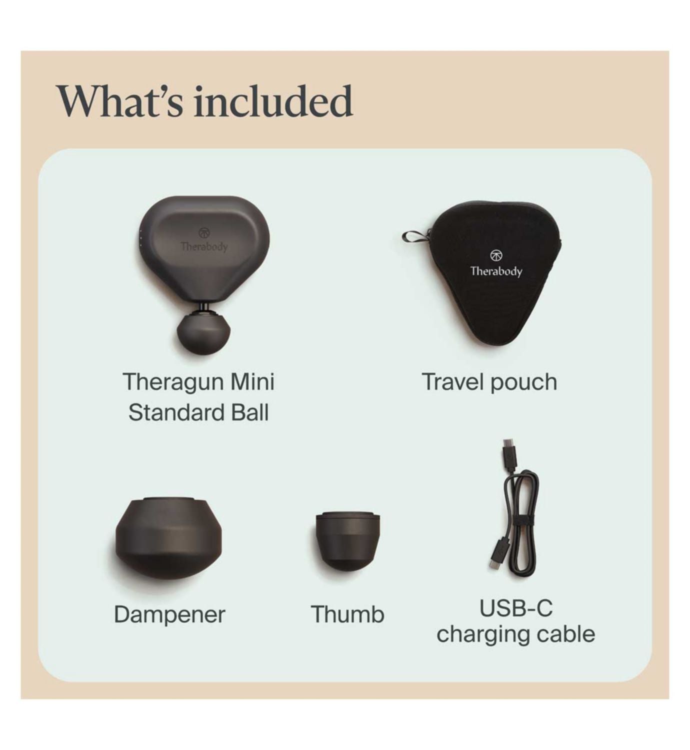Therabody Theragun Mini portable massage gun (British brand)
