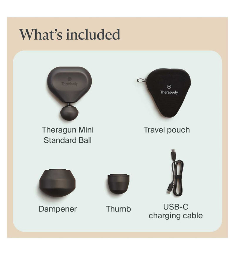 Therabody Theragun Mini portable massage gun (British brand)