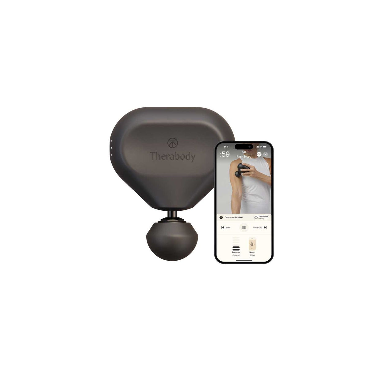 Therabody Theragun Mini portable massage gun (British brand)
