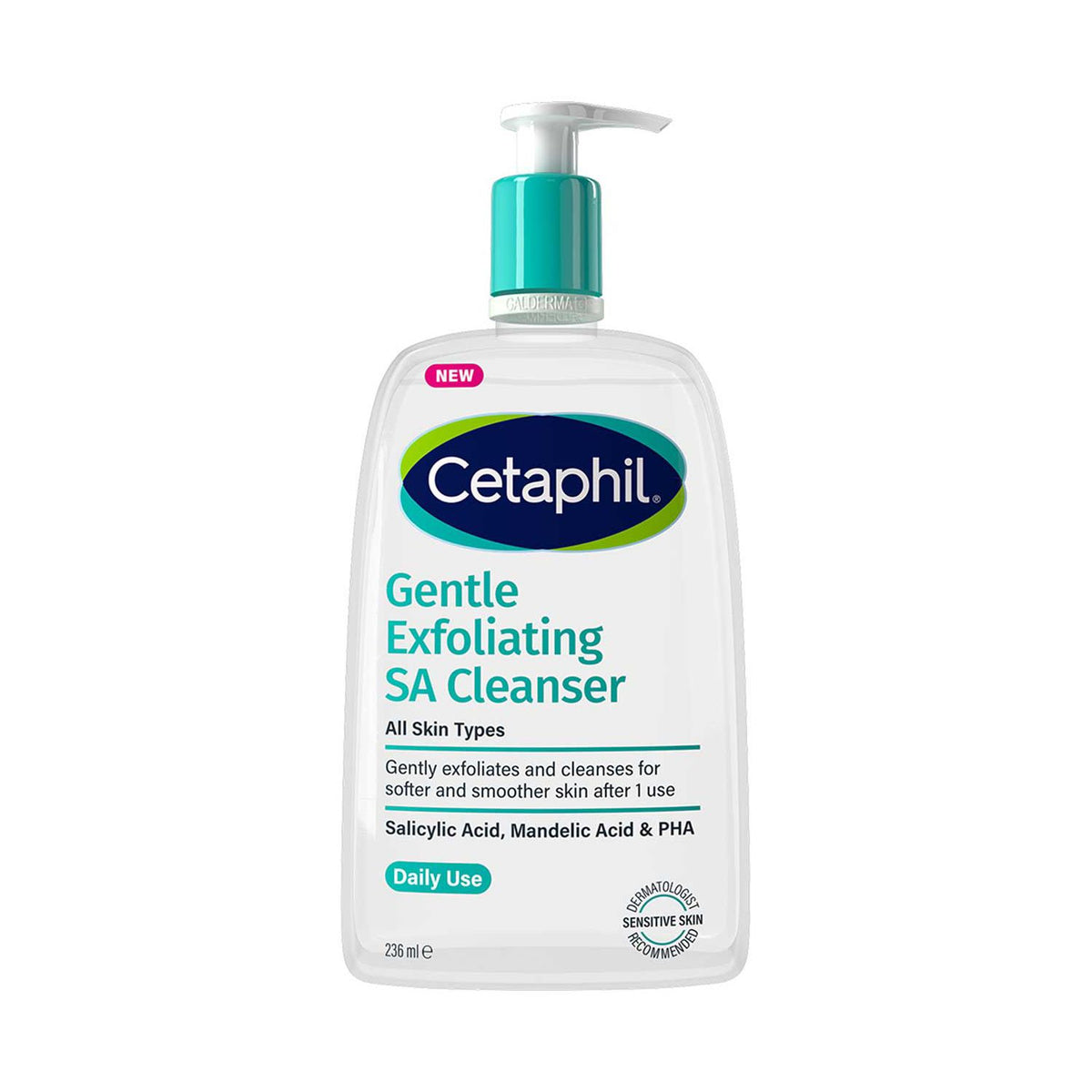 Cetaphil Gentle Exfoliating Cleanser Face & Body 236ml - British product