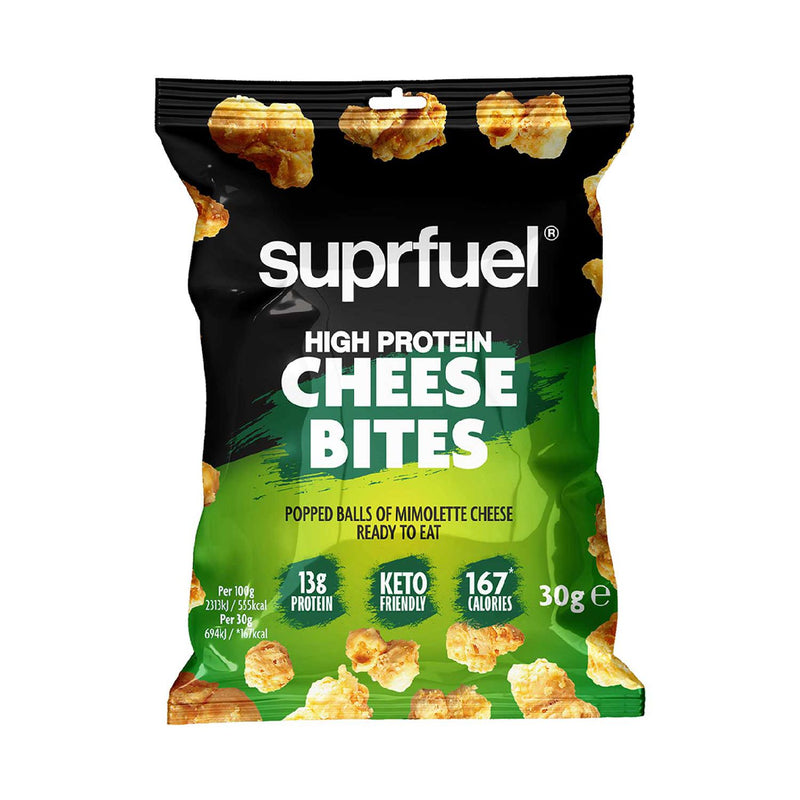 Suprfuel High Protein Cheese Bites 30g (British brand)