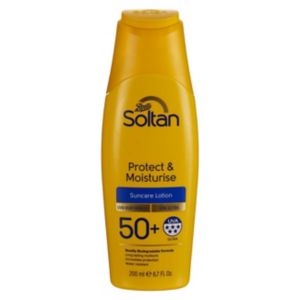 Soltan sun care lotion SPF 50+ 200ml (British brand)