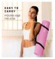 KG Physio pink yoga mat 8mm, imported from the UK