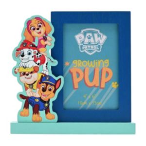 Paw Patrol character wooden photo frame 10x15cm, imported from the UK
