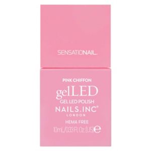 Nails INC Gel Nail Polish Pink Chiffon 10ml (British brand)