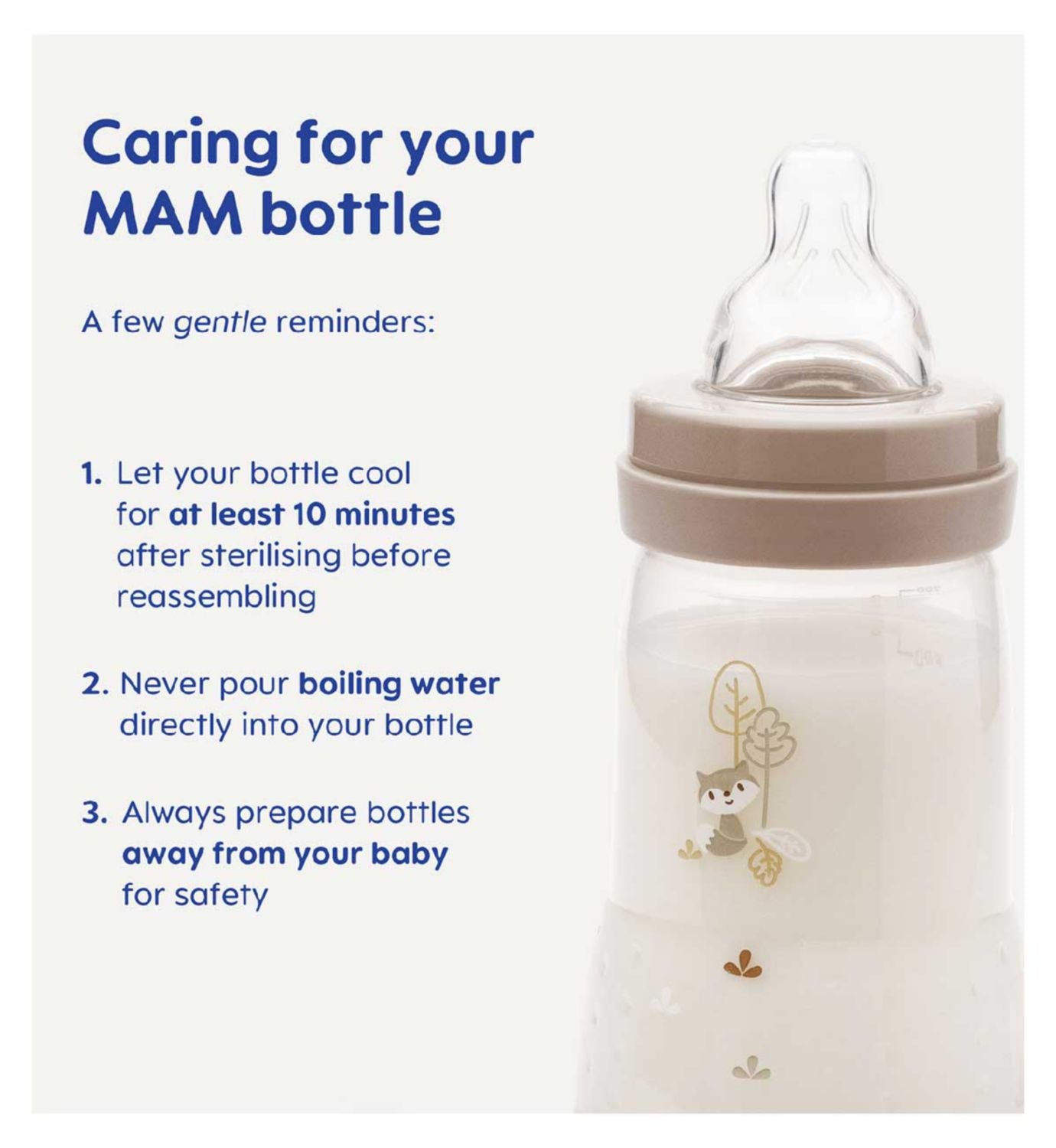 MAM anti-colic bottle 4-pack 260ml, imported from the UK