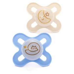 MAM Start Night Soother Blue 2 Pack