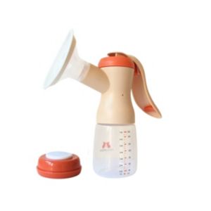 Fraupow Squeeze Manual Breast Pump 200ml Bottle - British product