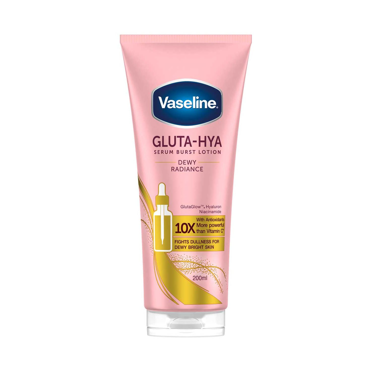 Vaseline Gluta-Hya Serum Burst Lotion 200ml (British brand)