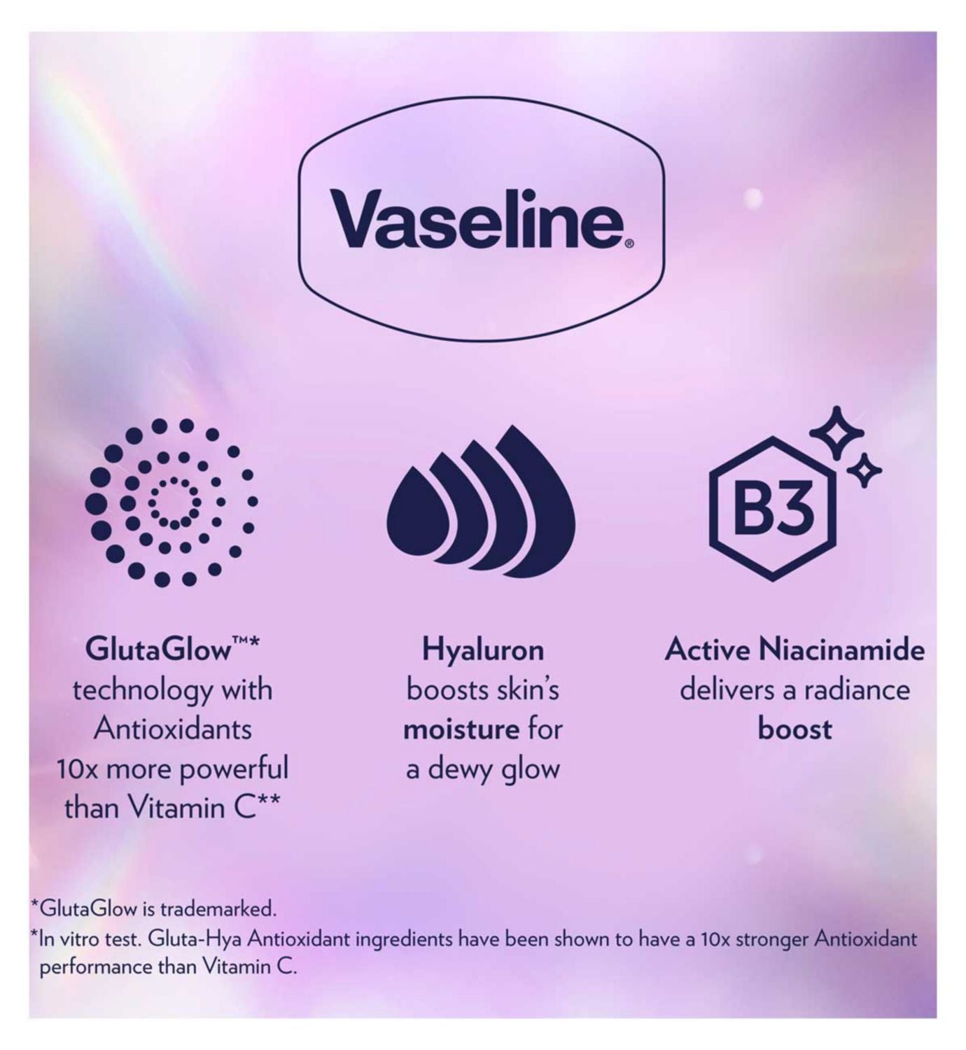 Vaseline Gluta-Hya Serum Burst Lotion 200ml (British brand)
