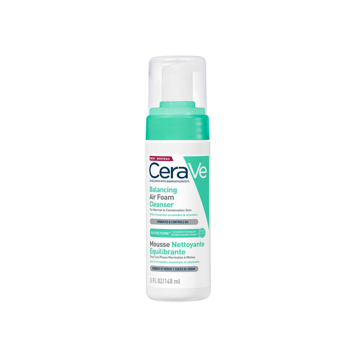 CeraVe Balancing Air Foam Cleanser 148ml - British product