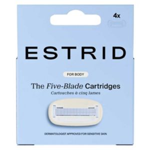 Estrid Body Razor Blades X4 Replacement Cartridges for Body Razors