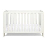 Tutti Bambini Alba Mini Cot Bed White - British product