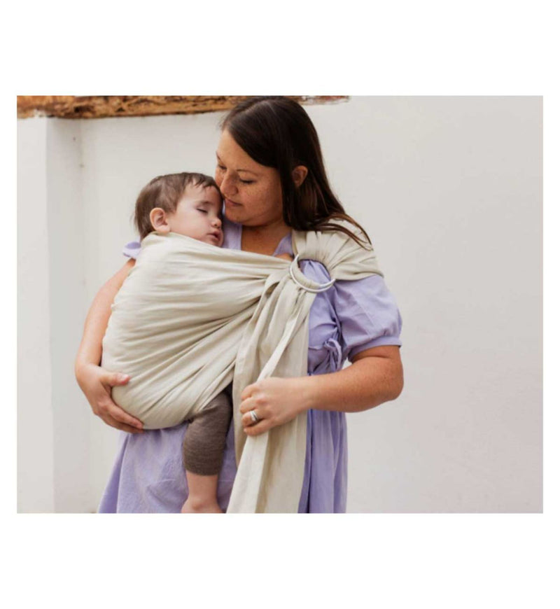 Boba Ring Sling Baby Carrier Pampas Beige - British product