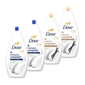 Dove Bath Soak Bundle 450ml Shea Butter Formula - British product