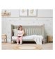 Tutti Bambini Misha Cot Bed Mushroom Convertible Wooden Cot (British brand)