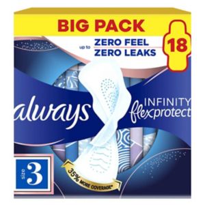 Always Infinity Night Sanitary Towels Size 3 - British product