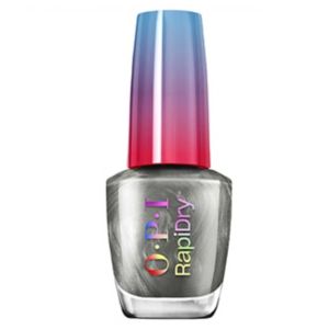 OPI Rapidry Silver Nail Polish 9ml, imported from the UK