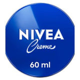 NIVEA Crème Moisturiser for Face Hand Body 60ml, imported from the UK