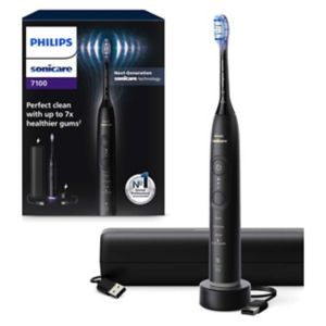 Philips Sonicare 7100 Electric Toothbrush Black Travel Case, imported from the UK