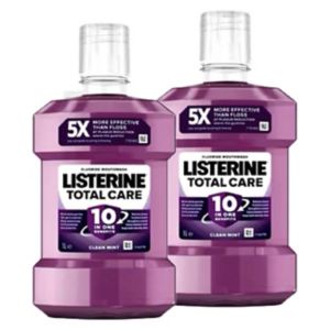 Listerine Total Care Mouthwash Bundle 2 Litres, UK version