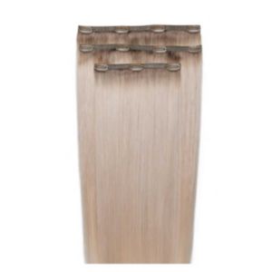 Beauty Works Deluxe clip-in extensions Glacier Blonde 20 inch - British product