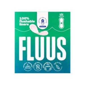 Fluus Flushable Liners light flow 15 count - British product