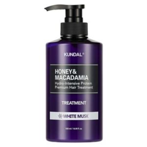 Kundal Protein Treatment White Musk 500ml, imported from the UK