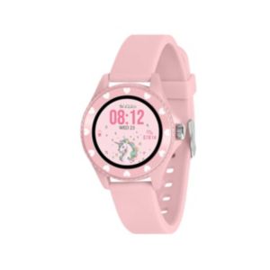 Tikkers Kids Pink Silicone Strap Smart Watch (British brand)