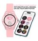 Tikkers Kids Pink Silicone Strap Smart Watch (British brand)