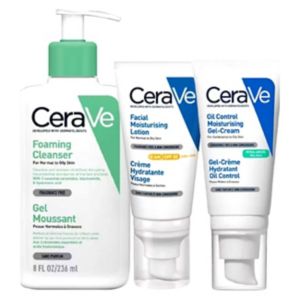 CeraVe Oily Skin Skincare Routine - British product