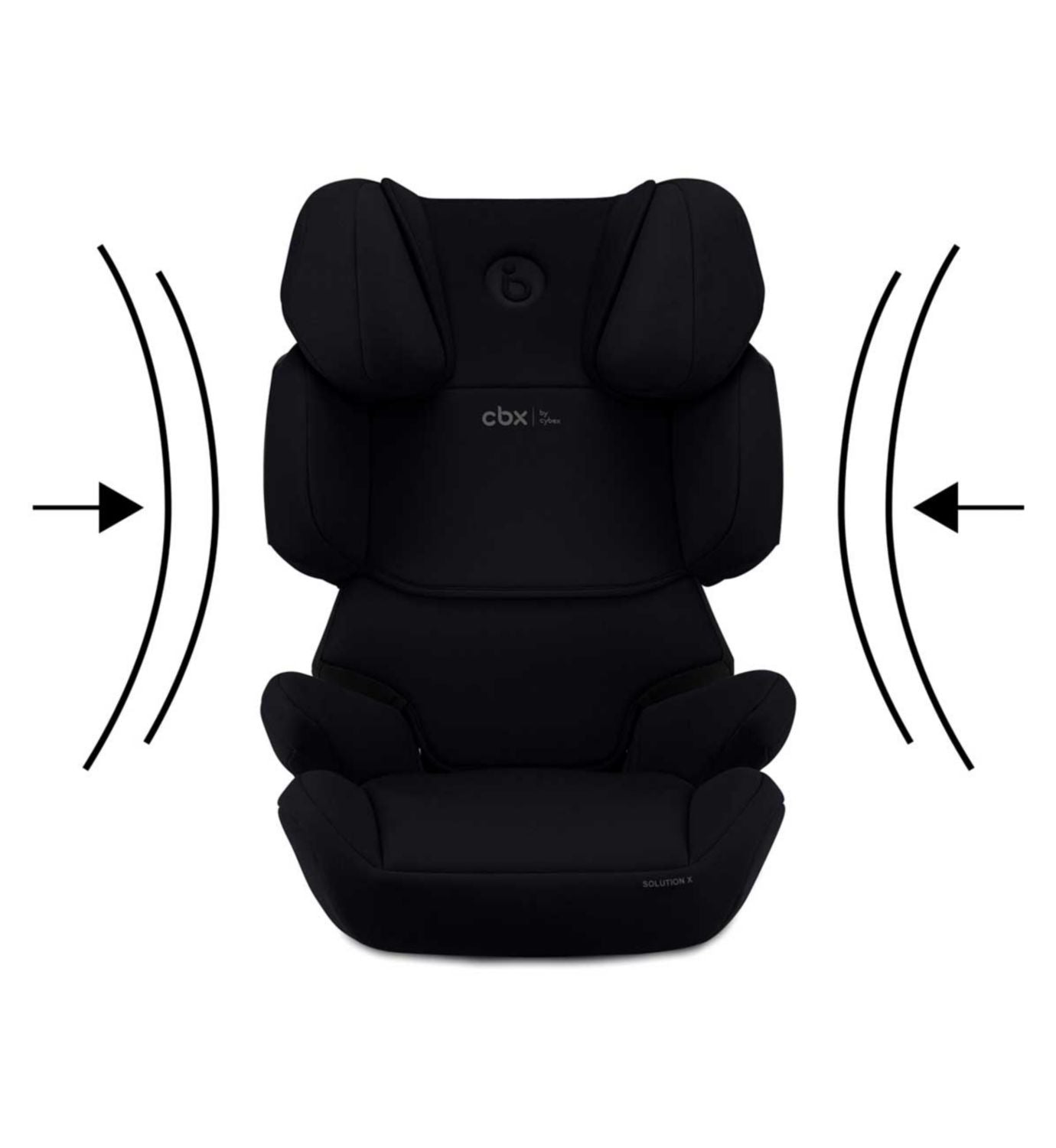 Cybex Solution i-Fix Car Seat Black 3-12 Years - British product