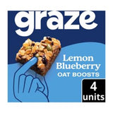 Graze lemon blueberry oat boosts flapjacks, UK version